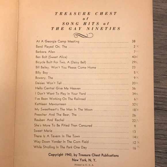 Vintage song book bundle 1940’s old favorites spirituals American 4 books - Picture 11 of 16